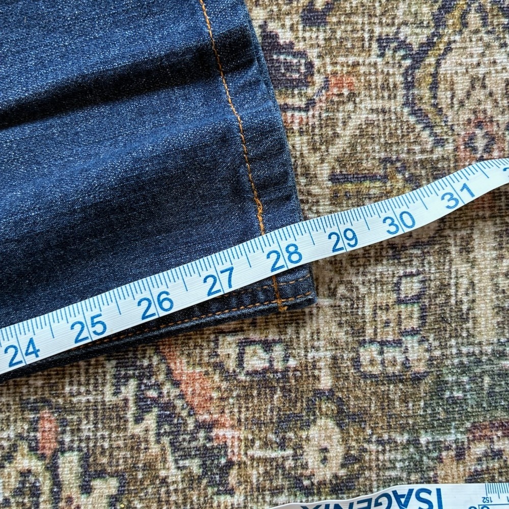 Hollister Tailored Skinny Jeans Dark Wash Y2K Low Rise Size 3L W26 x L35 Hemmed - Picture 8 of 15